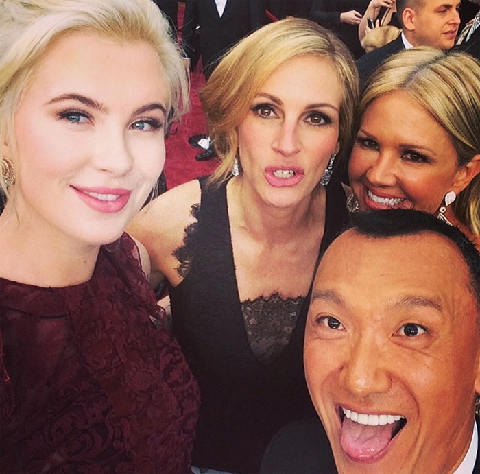 Ireland Baldwin  Julia Roberts