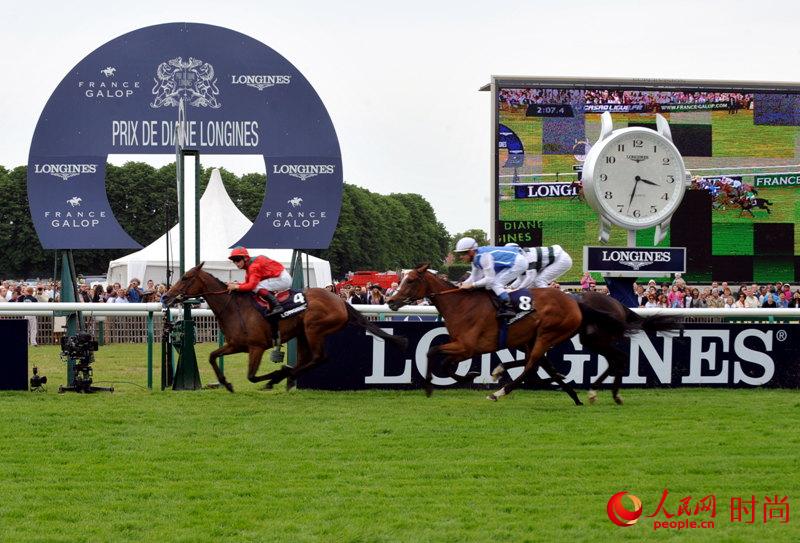 Prix de Diane Longines 2011���ٱ������ȴ���������ʤ��Maxime Guyon���ڰ���Golden Lilac���յ��̡�