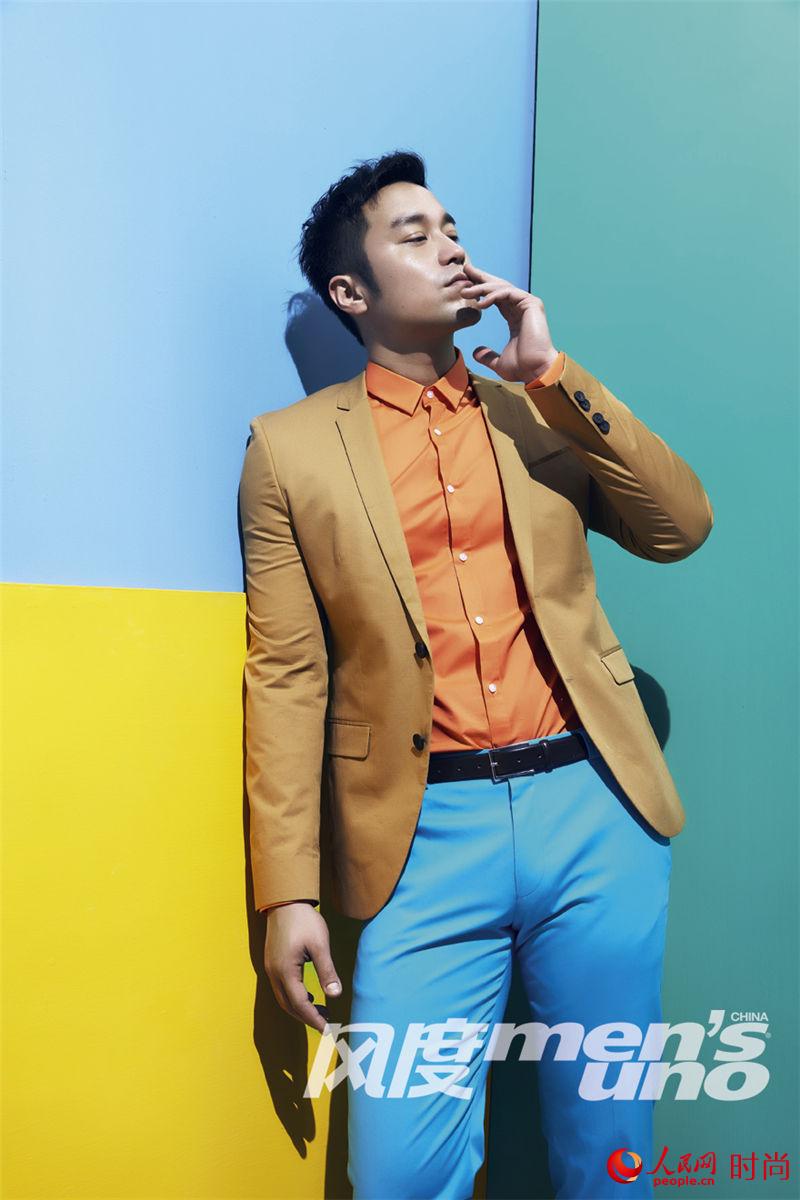 张孝全 张孝全登《风度men's uno》封面 多彩颜色演绎都市轻熟男--时尚--人民网