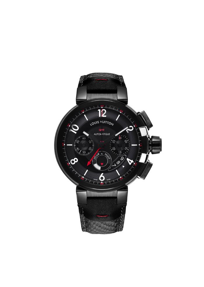LOUIS VUITTON TAMBOUR ?Volution In Black�¶¤O�q�ê��i5�j