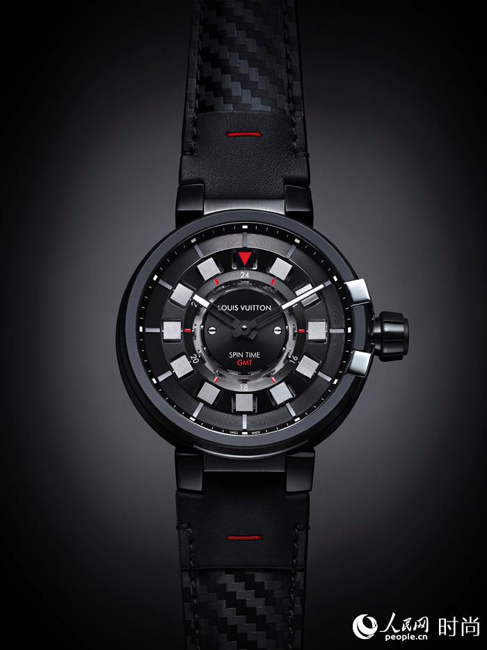 LOUIS VUITTON TAMBOUR ?Volution In Black�¶¤O�q�ê��i2�j