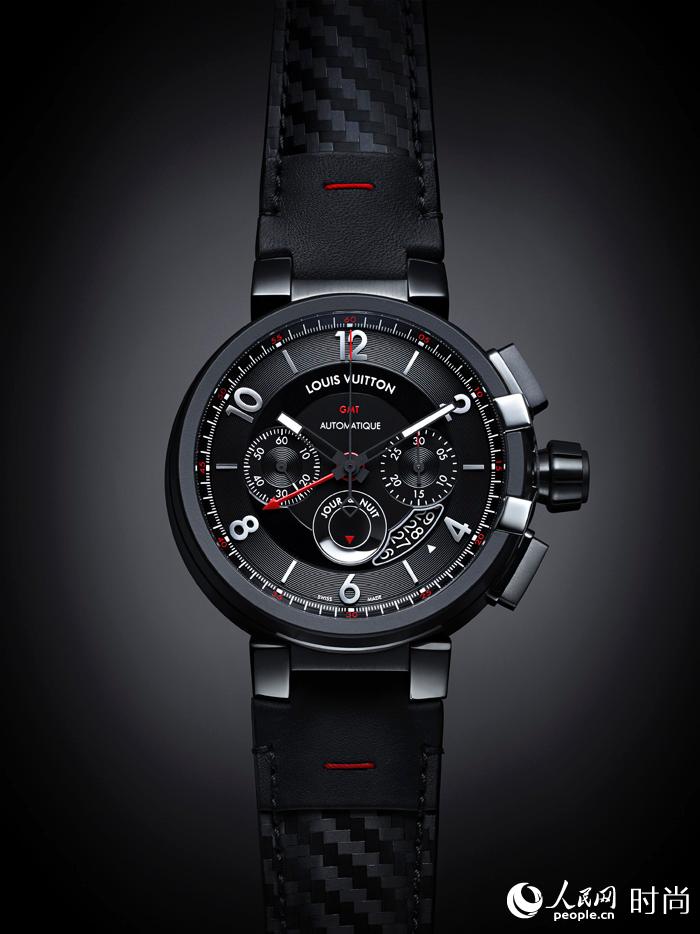 LOUIS VUITTON TAMBOUR ?Volution In Black�¶¤O�q�ê��i4�j