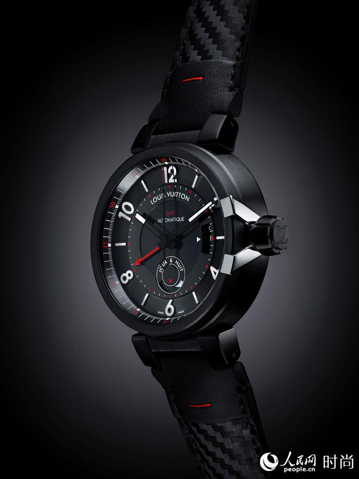 LOUIS VUITTON TAMBOUR ?Volution In Black�¶¤O�q�ê�