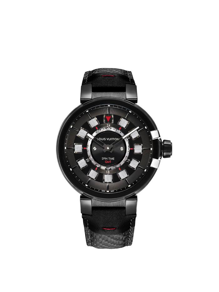 LOUIS VUITTON TAMBOUR ��Volution In Black�������������3��