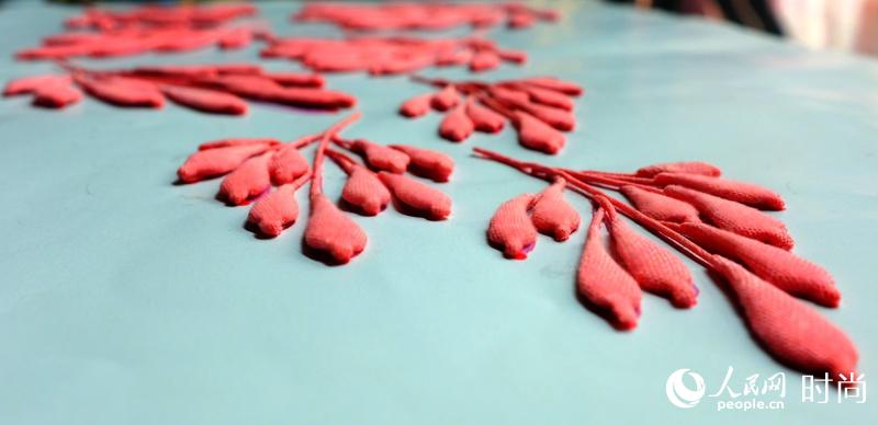 设计师刘薇将继续携手东丽 运用丝绫堆绣打造
