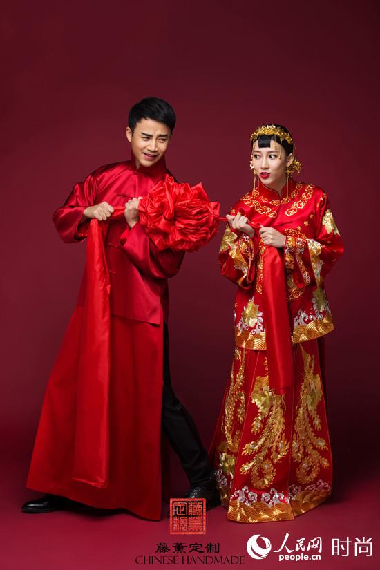 中式汉服嫁衣男士穿搭,中式汉服嫁衣男士穿搭图片