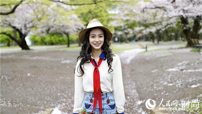 Angelababy��������g�u �զ���ȥP��֤k�P�z�סi4�j