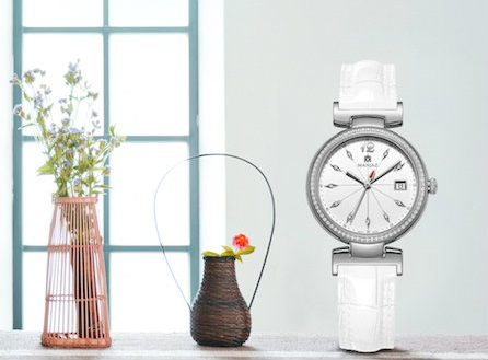 2017年巴塞尔国际钟表珠宝展 名爵Flora系列腕